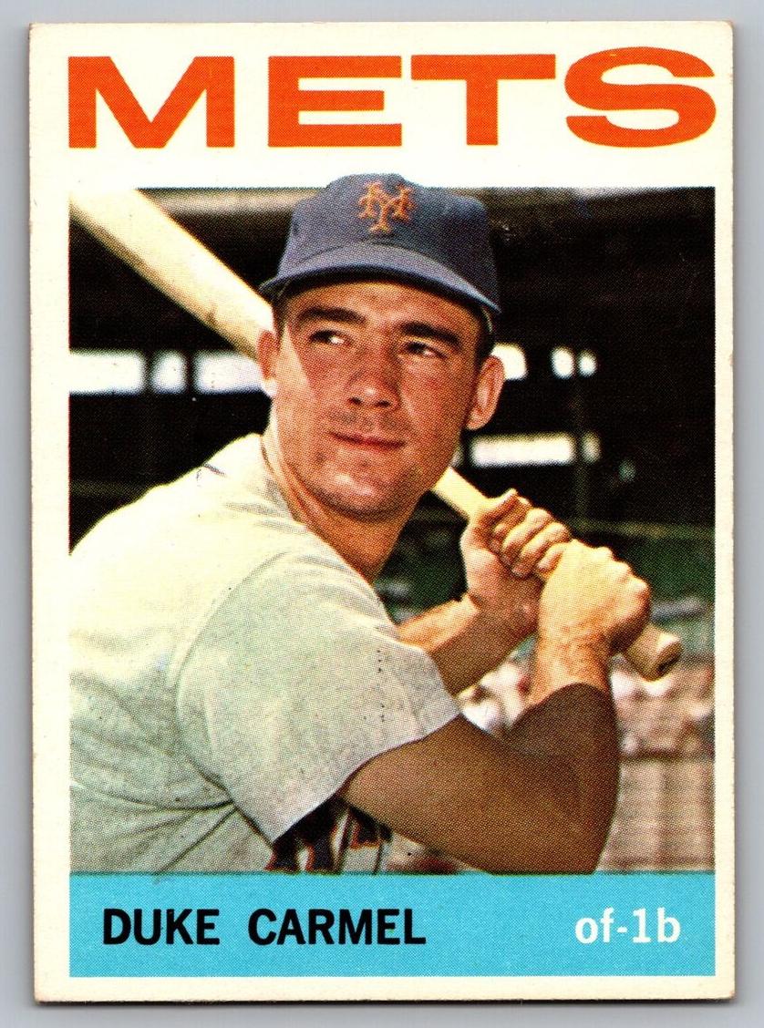 1964 Topps Duke Carmel #44 card