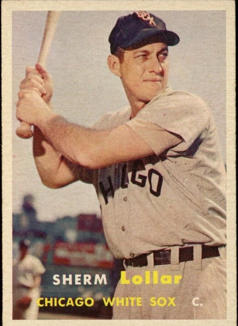 1957 Sherm Lollar #23