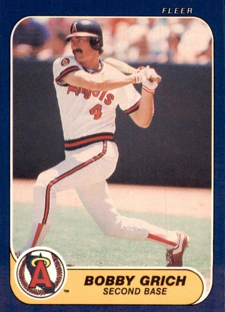 1986 Bobby Grich #157