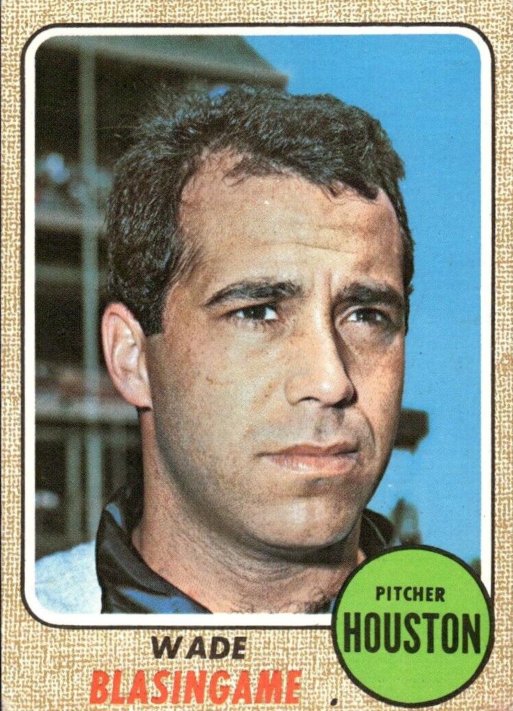 1968 Topps Wade Blasingame #507 card