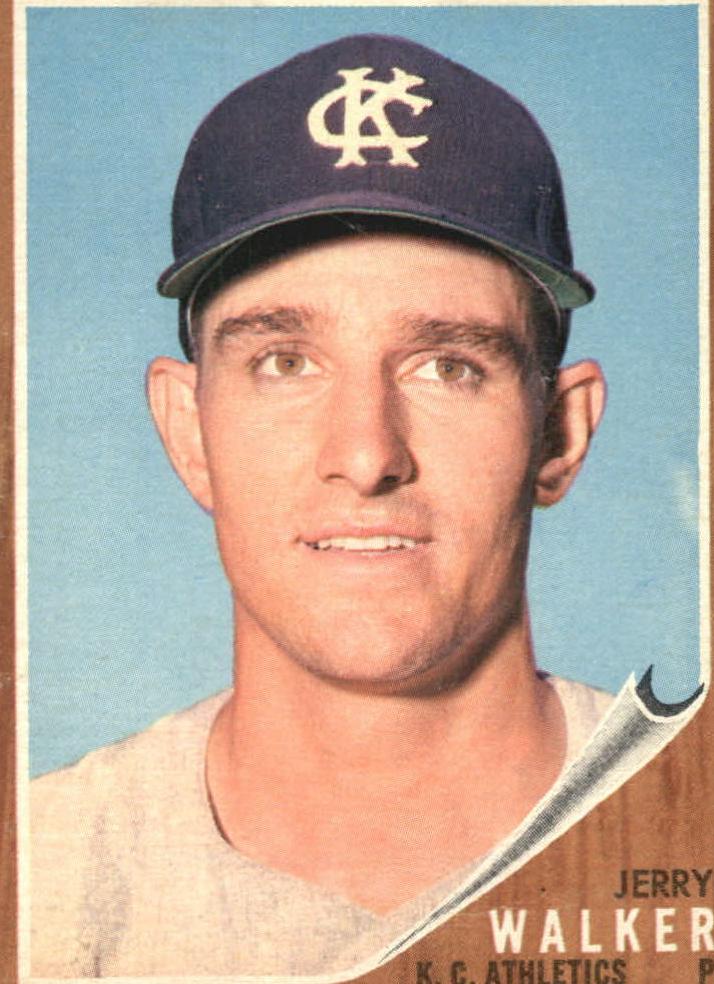 1962 Topps Jerry Walker #357 card
