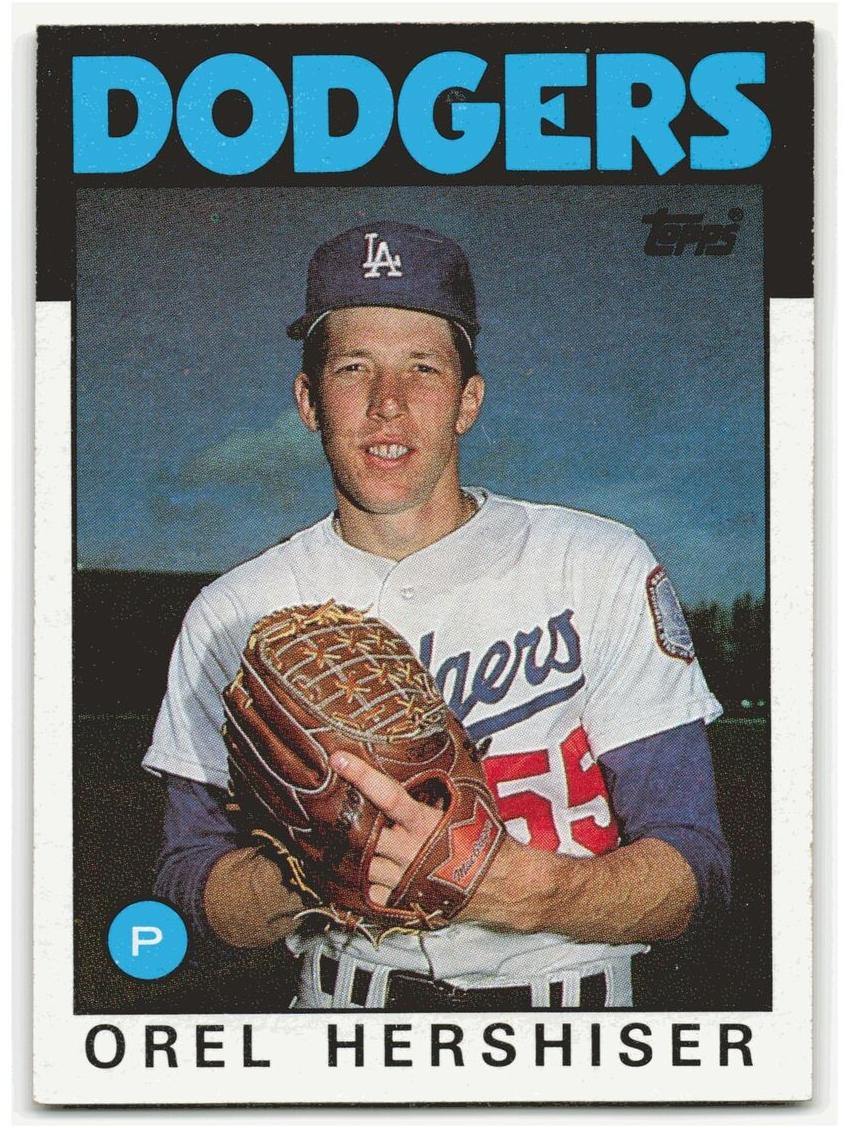 1986 Orel Hershiser #159
