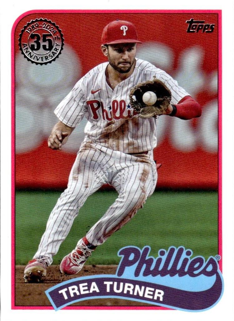 2024 Trea Turner [Orange Foil] #89B-56