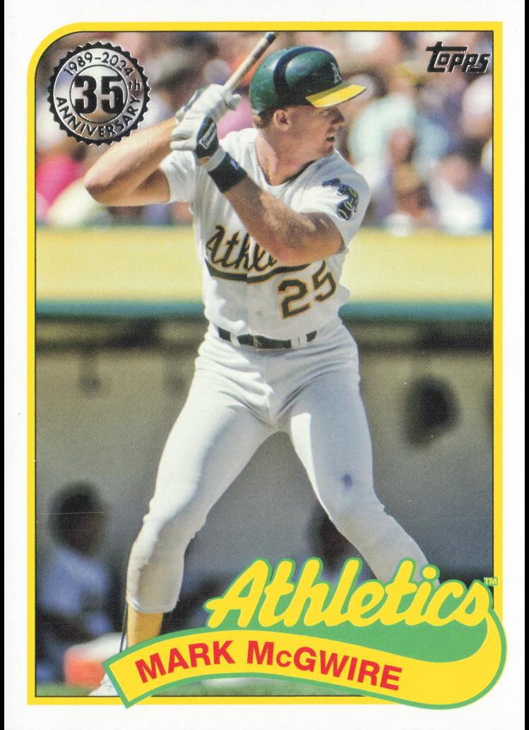 2024 Topps Mark McGwire [Platinum] #89B-53 card