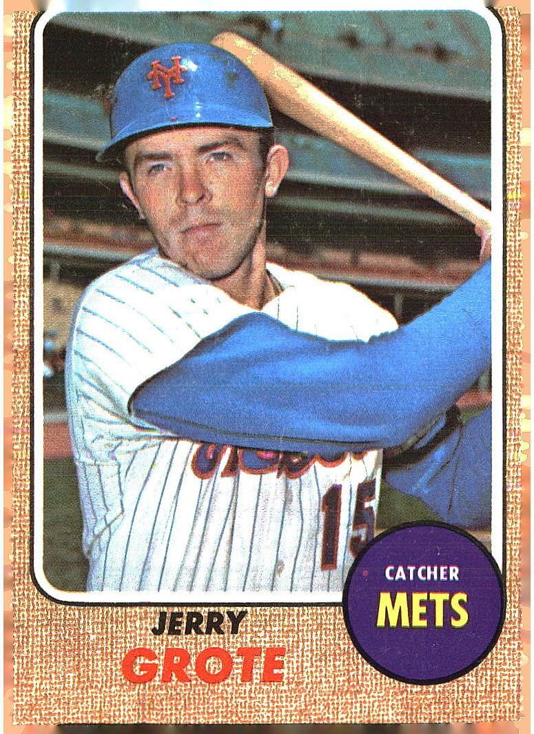 1968 Topps Jerry Grote #582 card