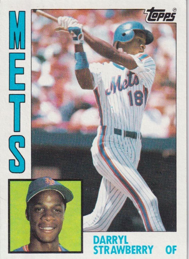 Darryl Strawberry 1984 Topps Baseball