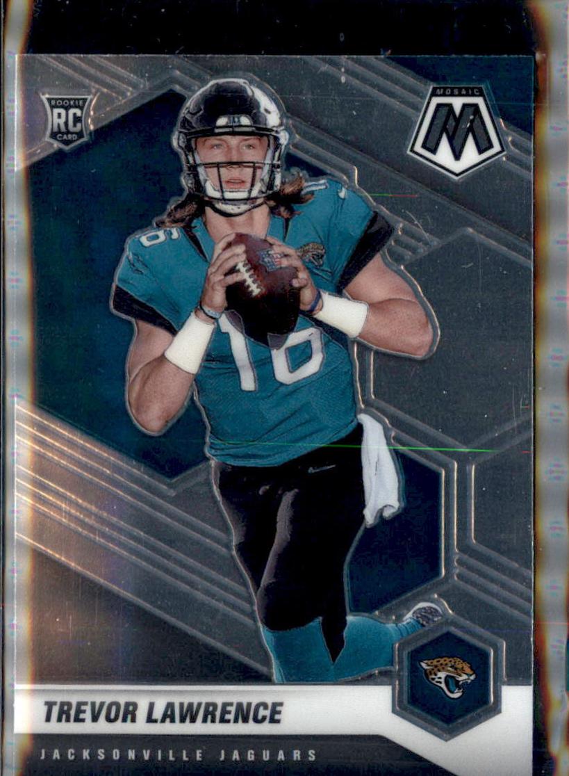 Trevor Lawrence 2021 Mosaic Football card