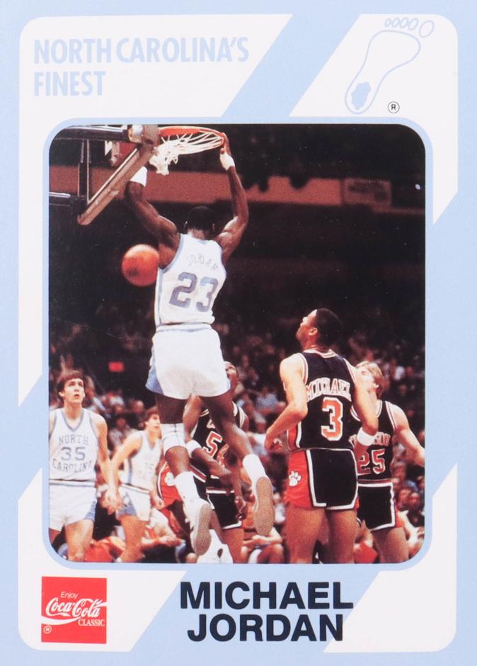 1989 Northcarolina 15 Gold #15 Michael Jordan front