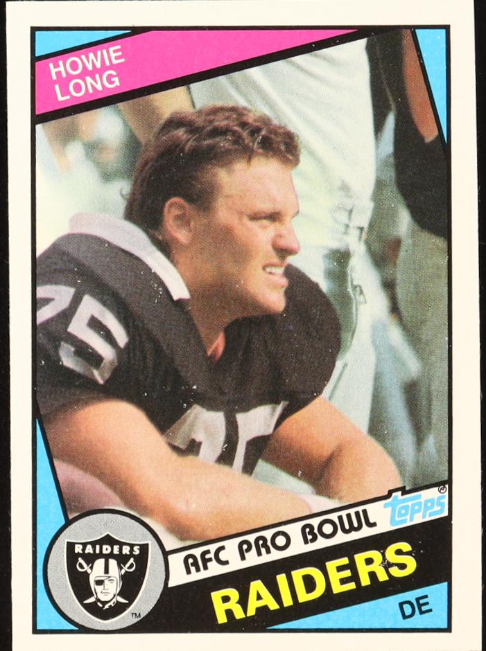 Howie Long 1984 Topps Football