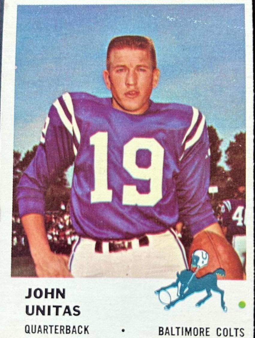 1961 Johnny Unitas #30