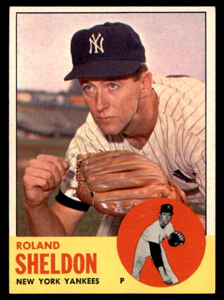 1963 Topps Roland Sheldon #507 card