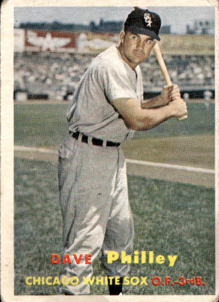 1957 Dave Philley #124