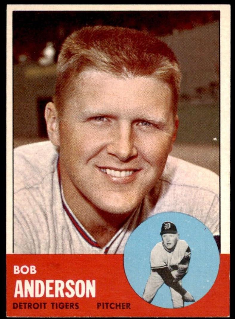 1963 Topps Bob Anderson #379 card