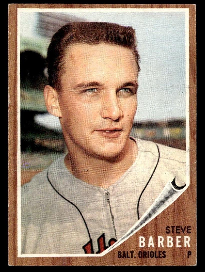 1962 Steve Barber #355