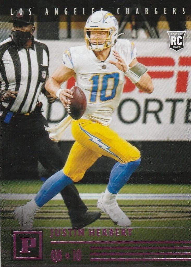 2020 Justin Herbert [Autograph] #PA-3