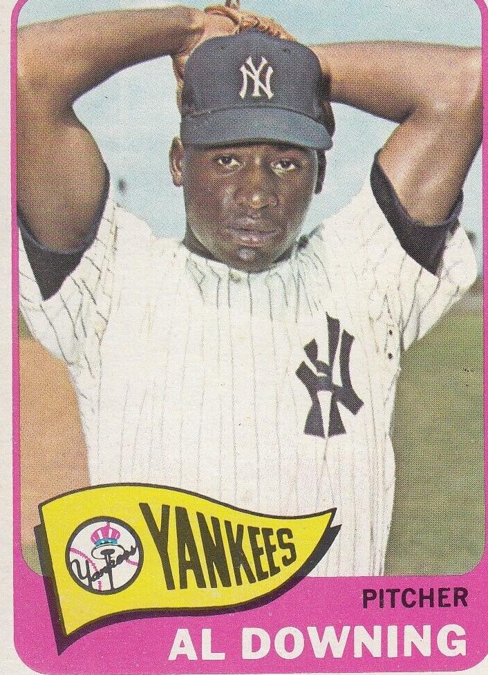 1965 Topps Al Downing #598 card