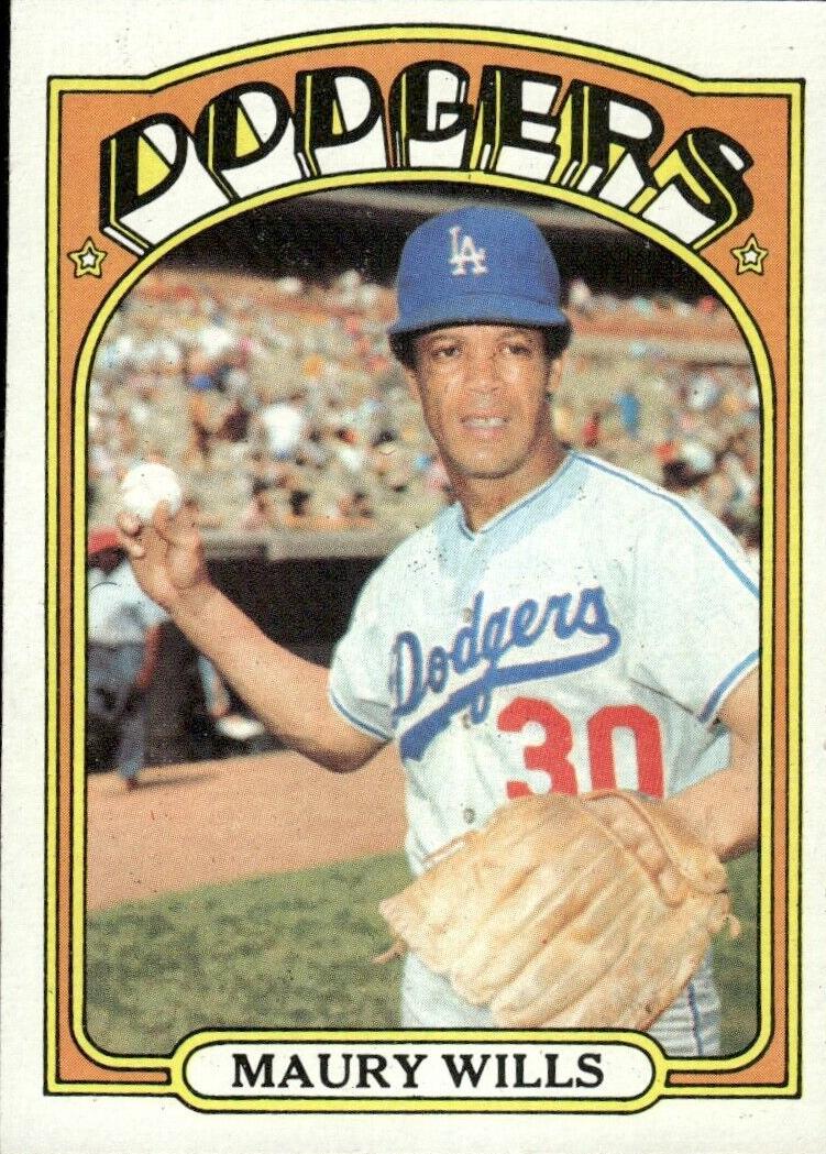 1972 Maury Wills #437