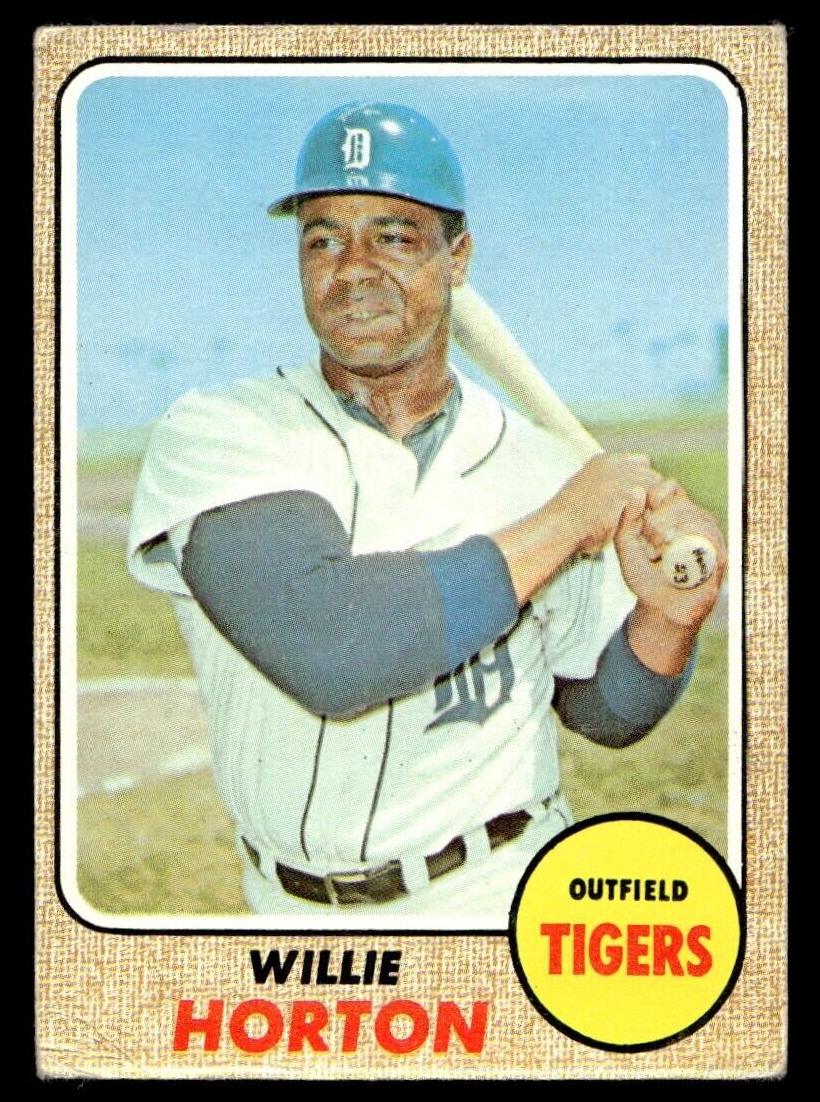 1968 Topps Willie Horton #360 card