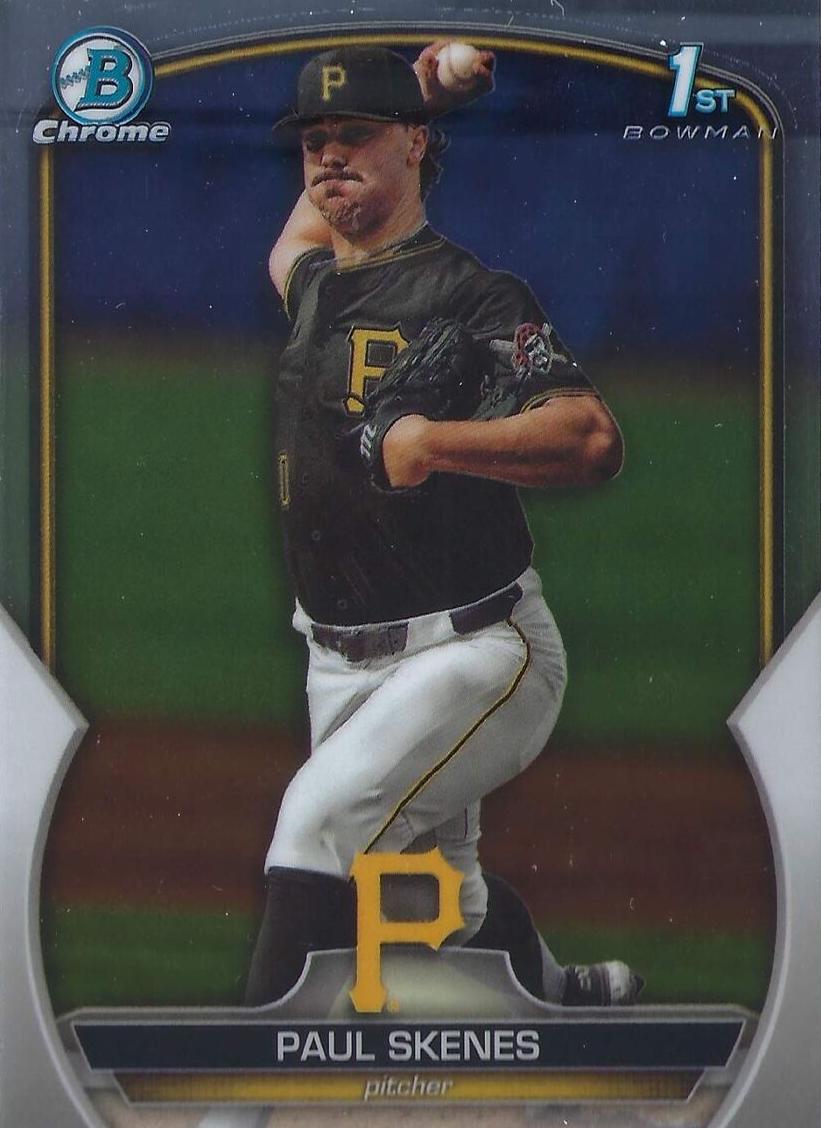 Paul Skenes 2023 Bowman Draft Chrome card