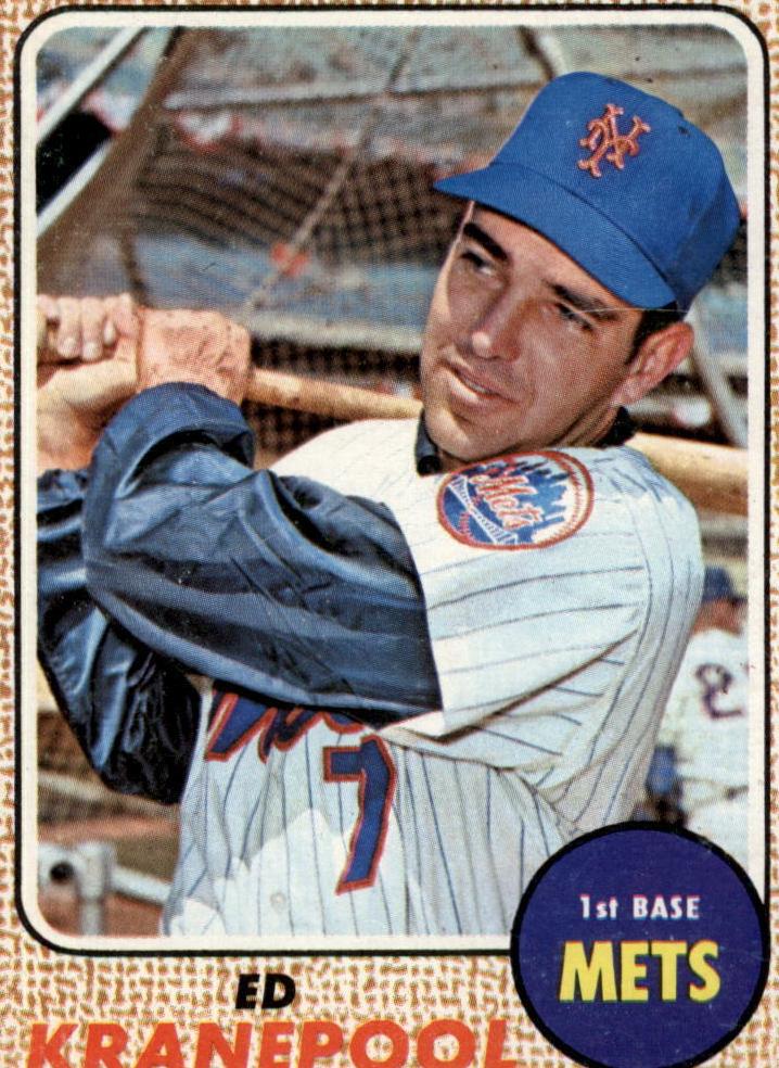 1968 Topps Ed Kranepool #92 card