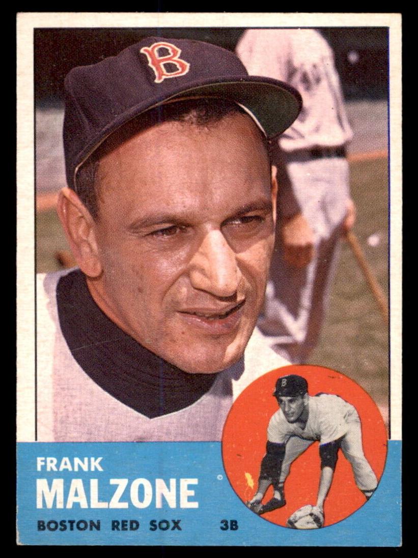 1963 Topps Frank Malzone #232 card