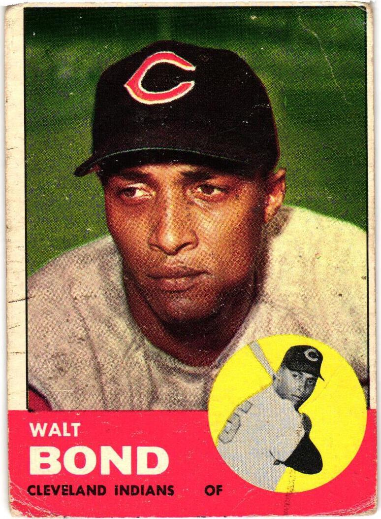 1963 Topps Walt Bond #493 card