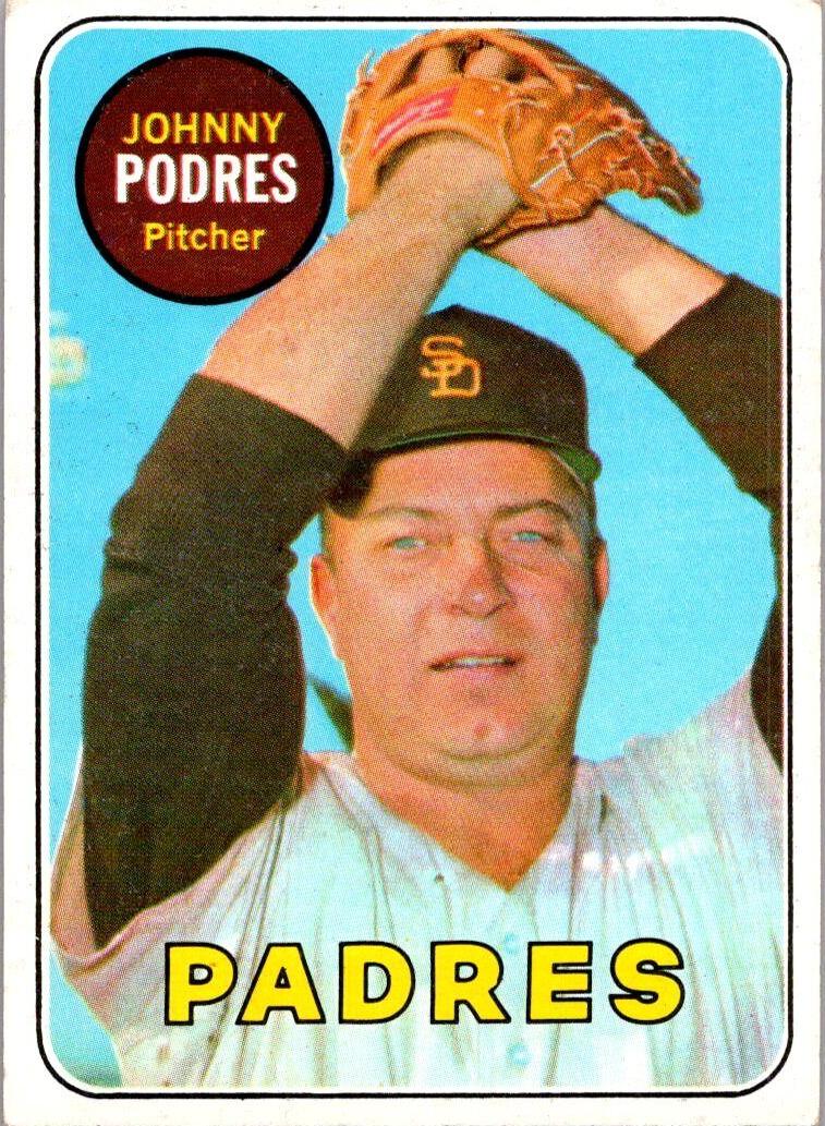 1969 Johnny Podres #659