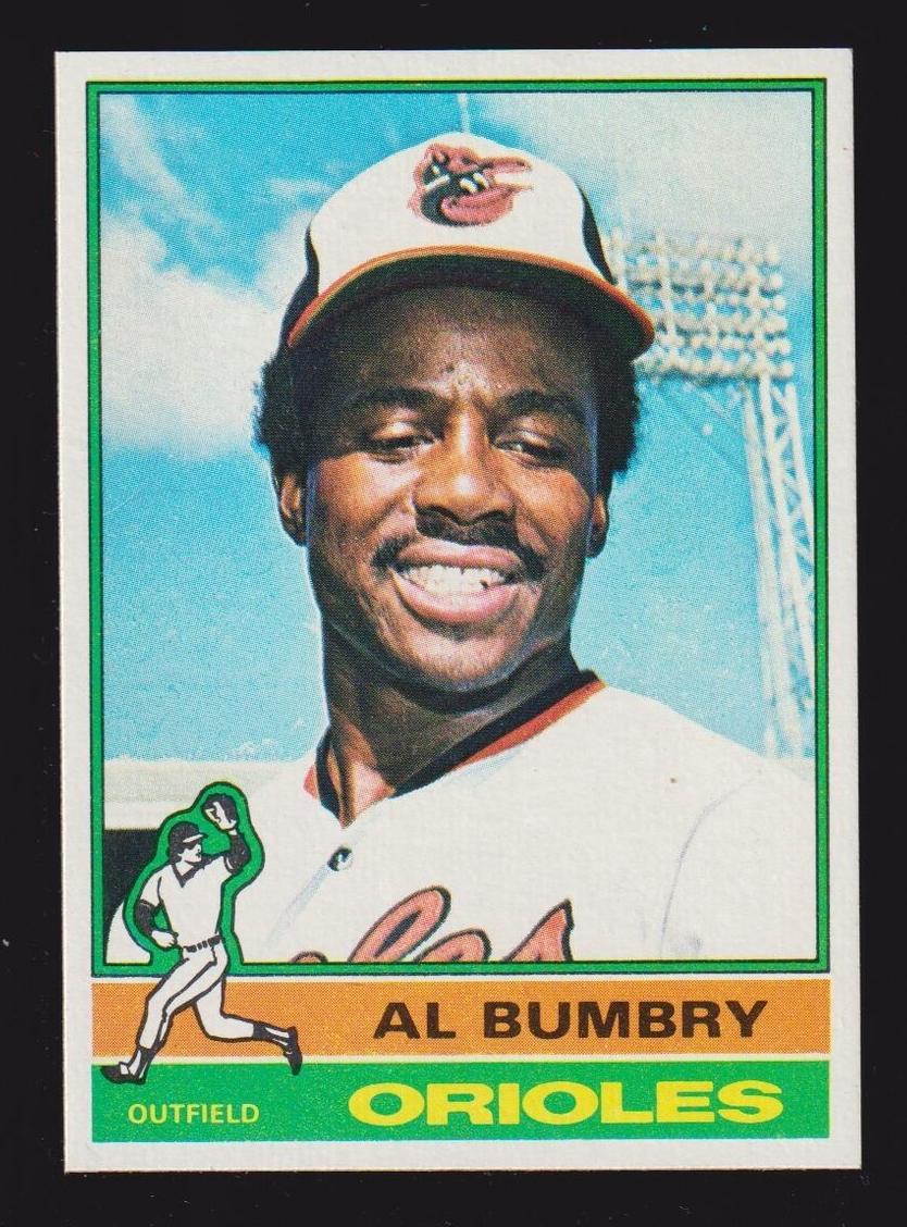 1976 Topps Al Bumbry #307 card