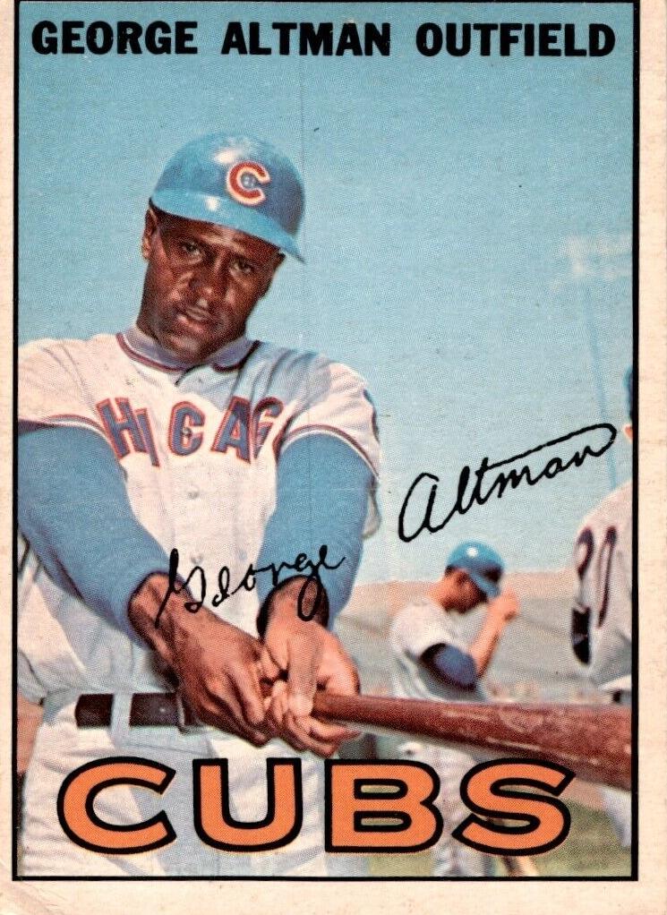 1967 Topps George Altman #87 card