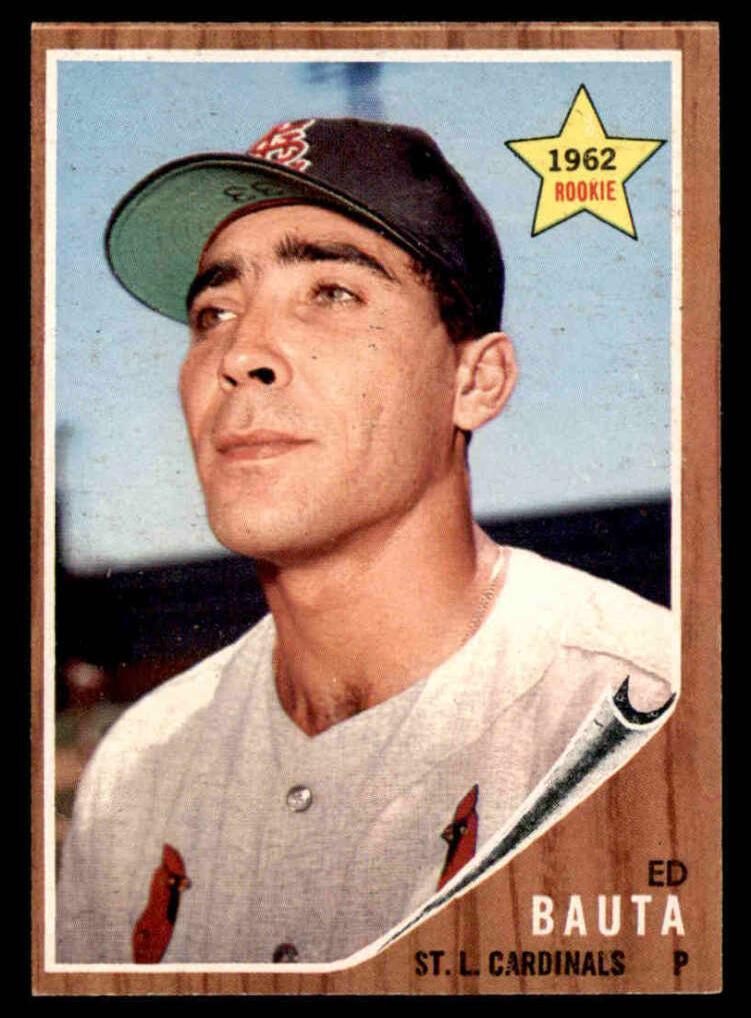 1962 Topps Ed Bauta #344 card