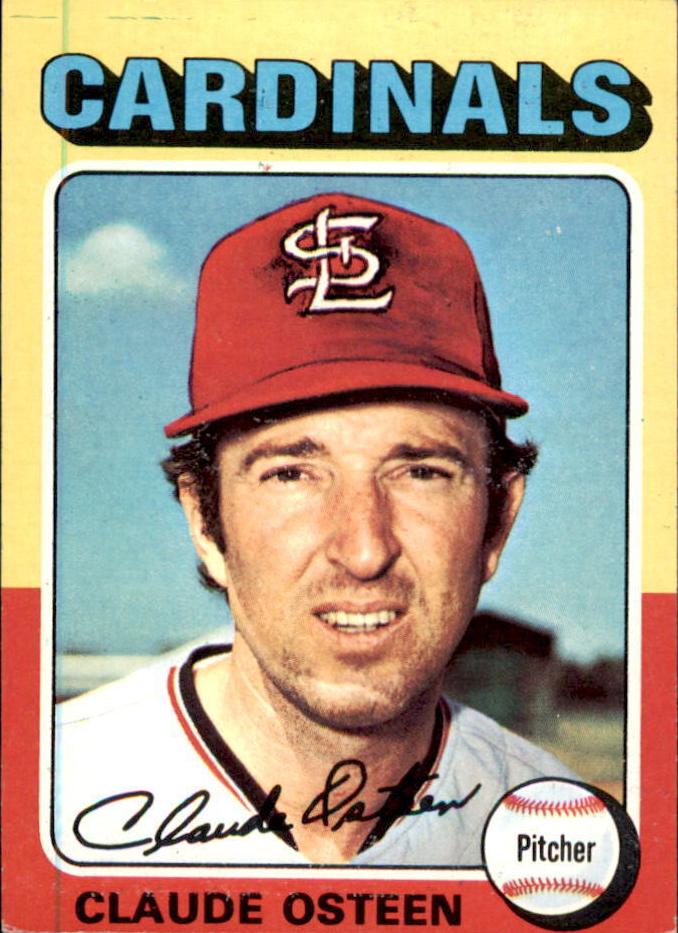 1975 Topps Claude Osteen #453 card