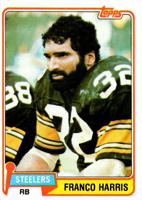 1981 Topps Franco Harris #220 card