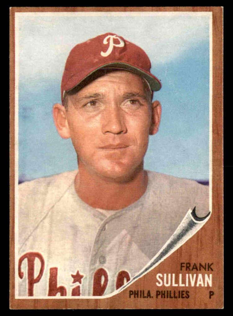 1962 Topps Frank Sullivan #352 card