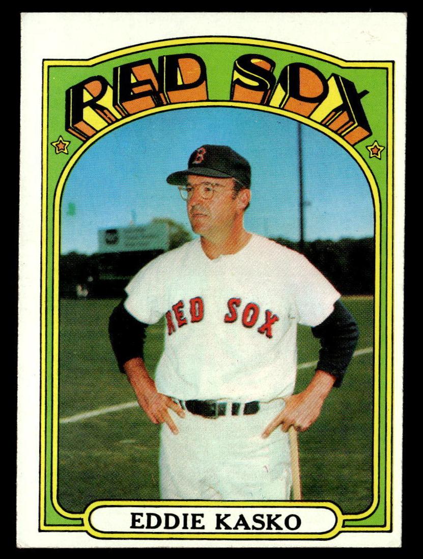 1972 Topps Eddie Kasko #218 card
