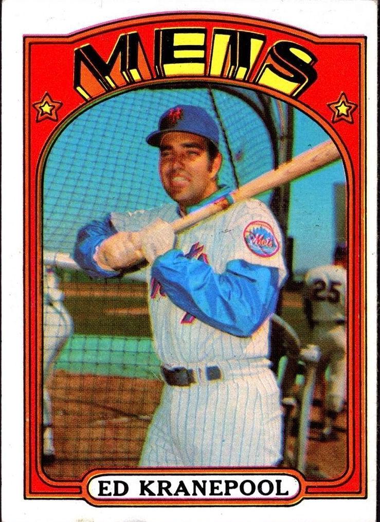 1972 Topps Ed Kranepool #181 card