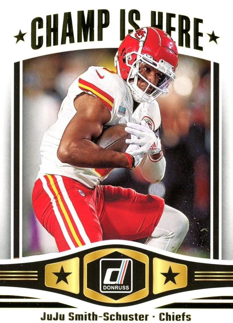 2023 Panini Donruss JuJu Smith-Schuster #CIH-6 card