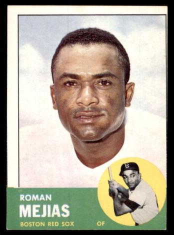 1963 Topps Roman Mejias #432 card