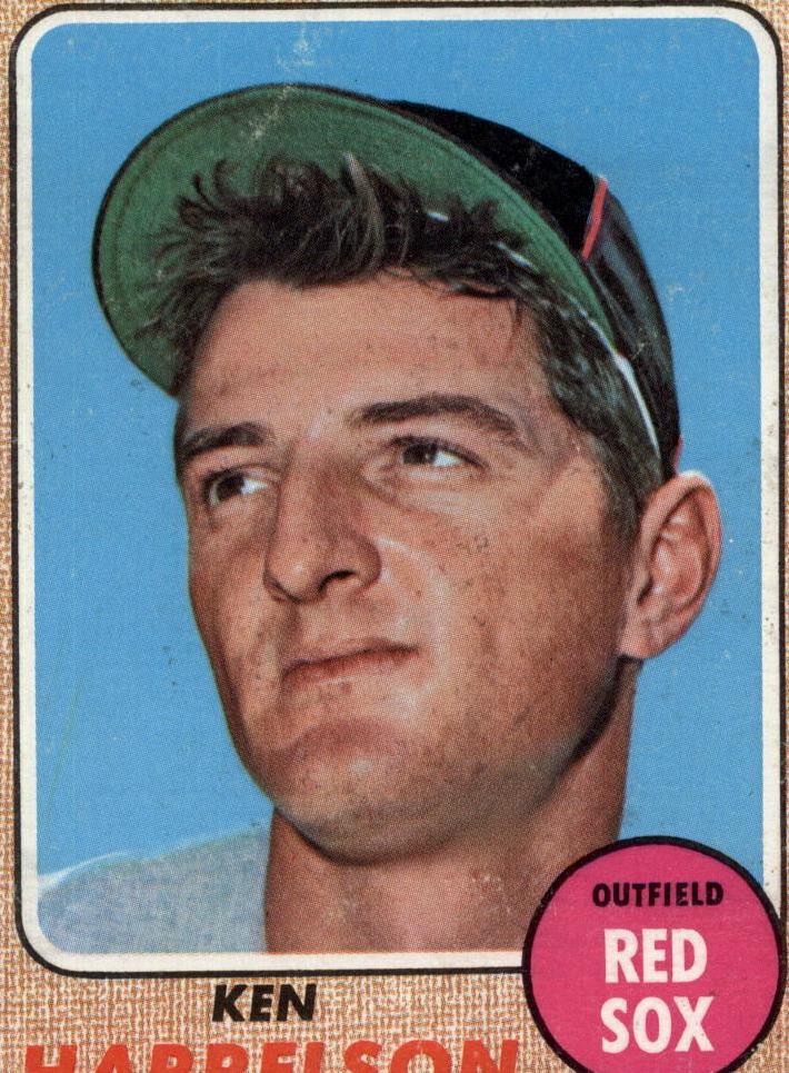1968 Topps Ken Harrelson #566 card