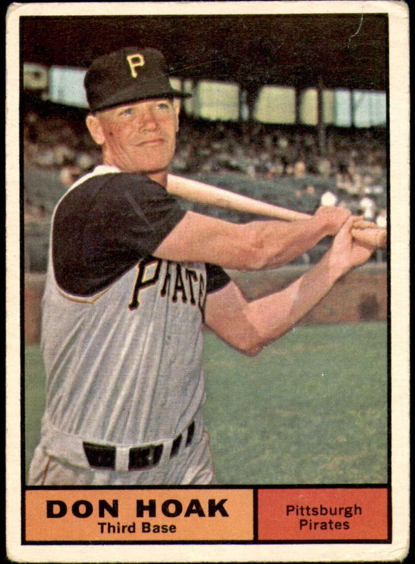 1961 Topps Don Hoak #230 card