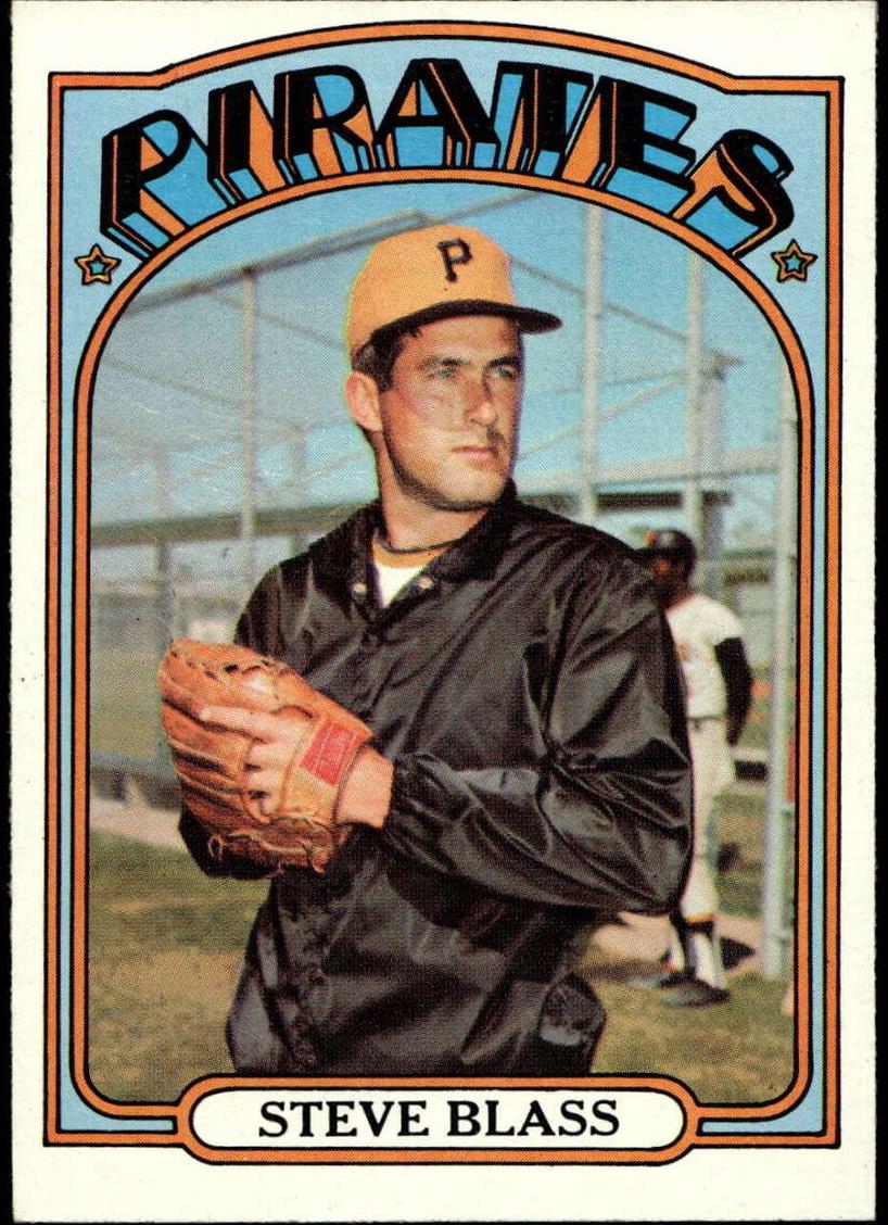 1972 Topps Steve Blass #320 card