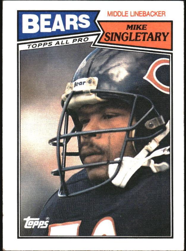 Mike Singletary 1987 Topps Football