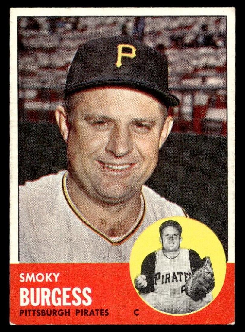 1963 Topps Smoky Burgess #425 card