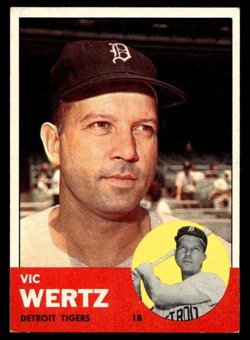 1963 Vic Wertz #348