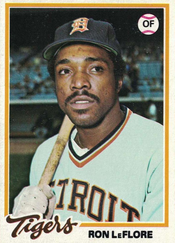 1978 Topps Ron LeFlore #480 card
