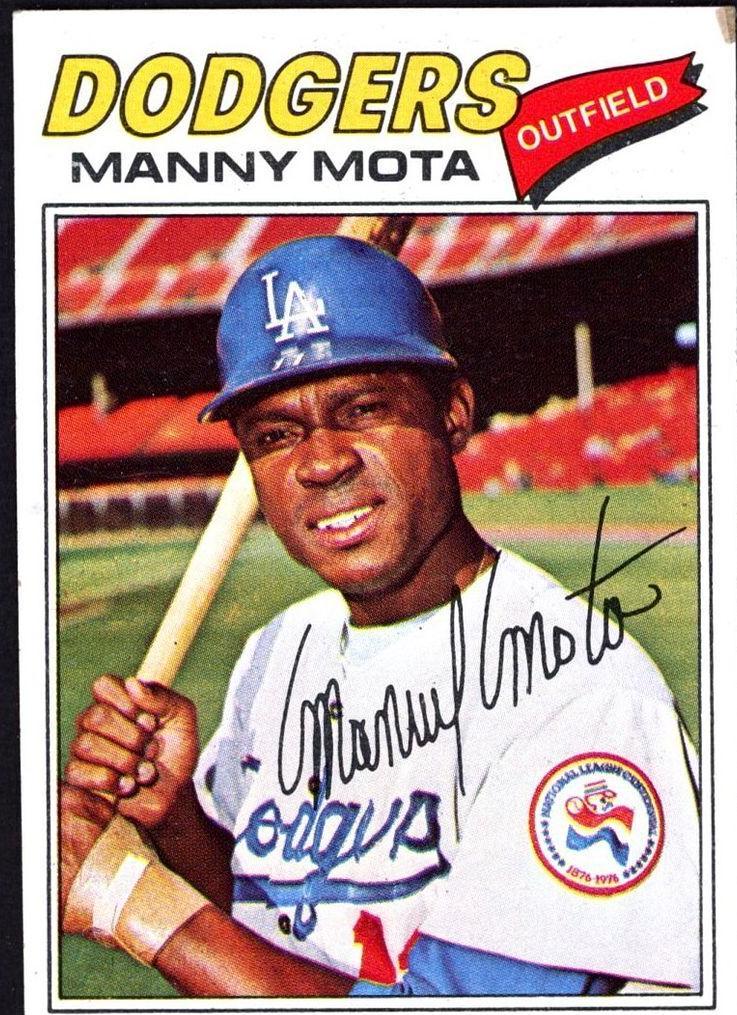 1977 Manny Mota #386