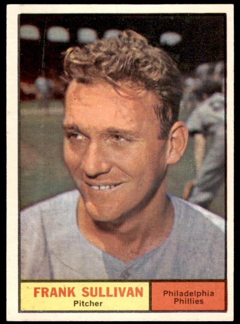 1961 Topps Frank Sullivan #281 card