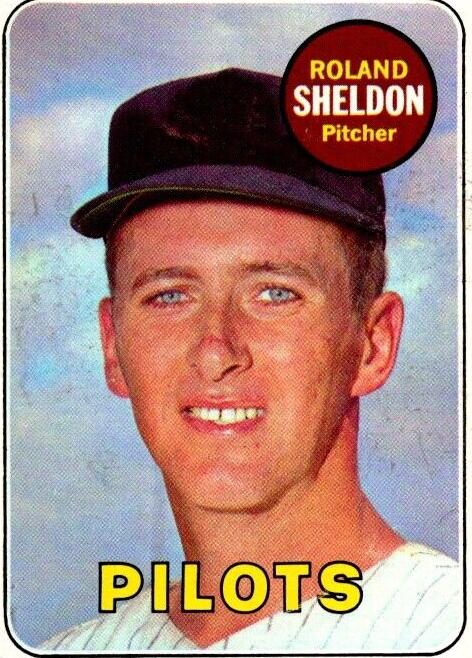 1969 Topps Roland Sheldon #413 card