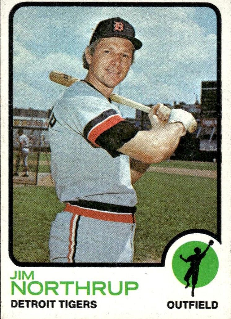 1973 Topps Jim Northrup #168 card
