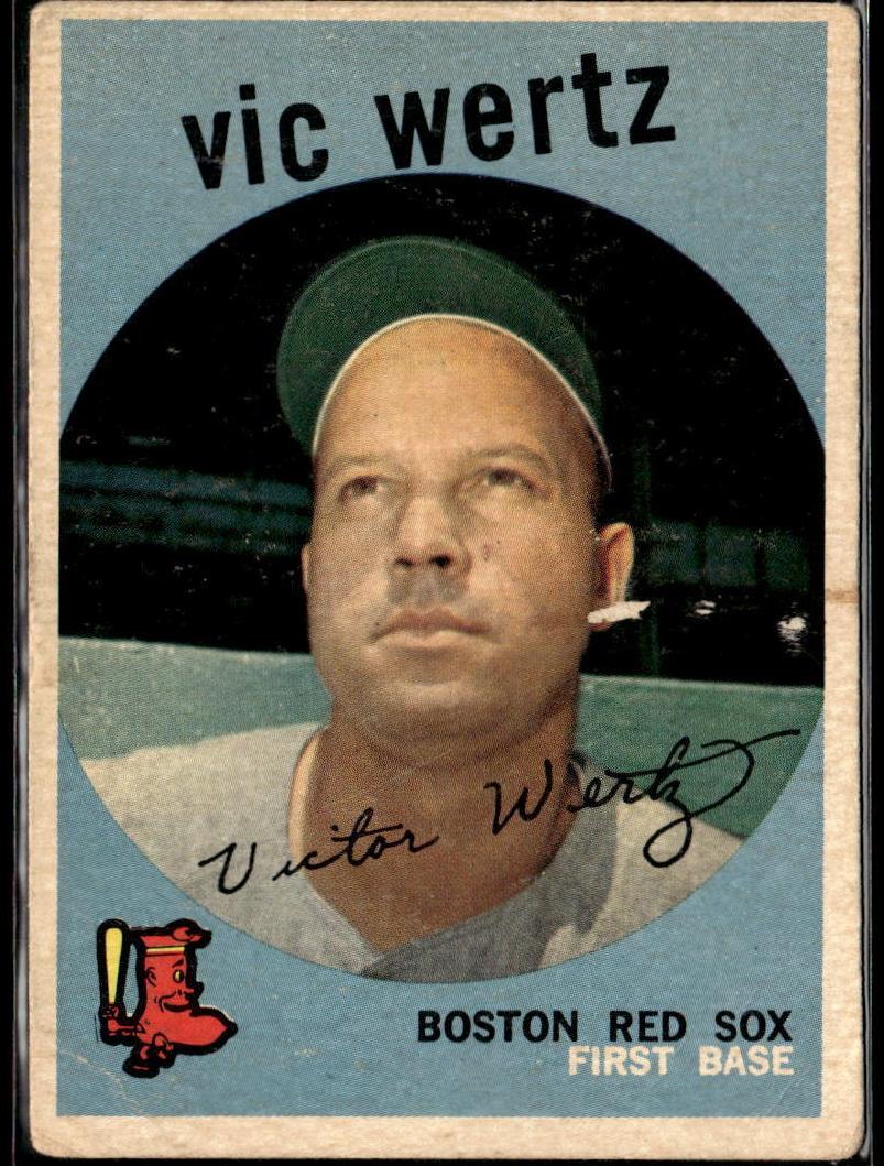 1959 Topps Vic Wertz #500 card