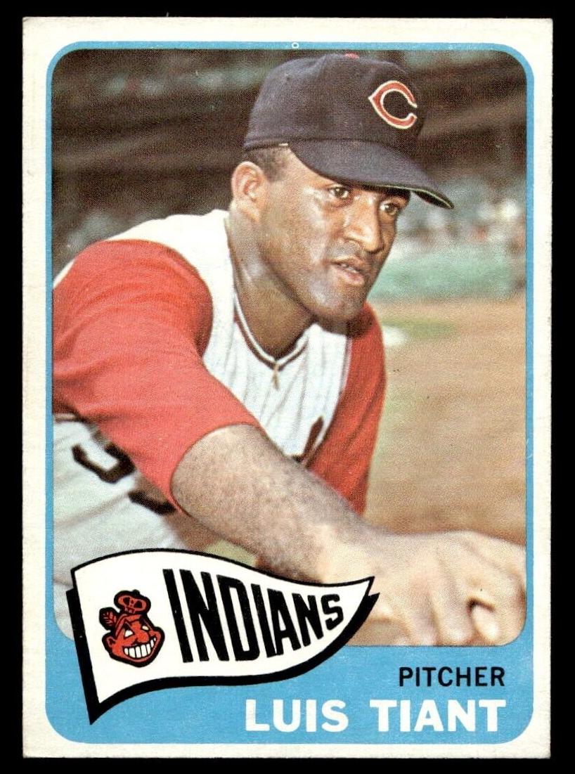 Luis Tiant 1965 Topps Baseball